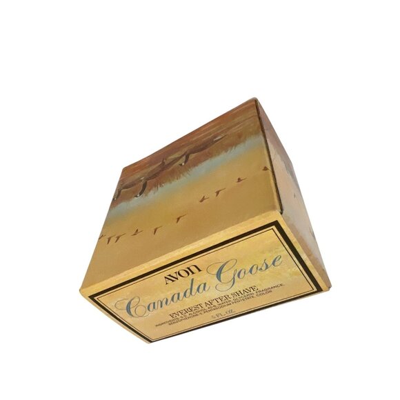 Avon Canada Goose 1973 Original Box Retro Everest After Shave Bottle Grandpa Cor - Picture 4 of 9